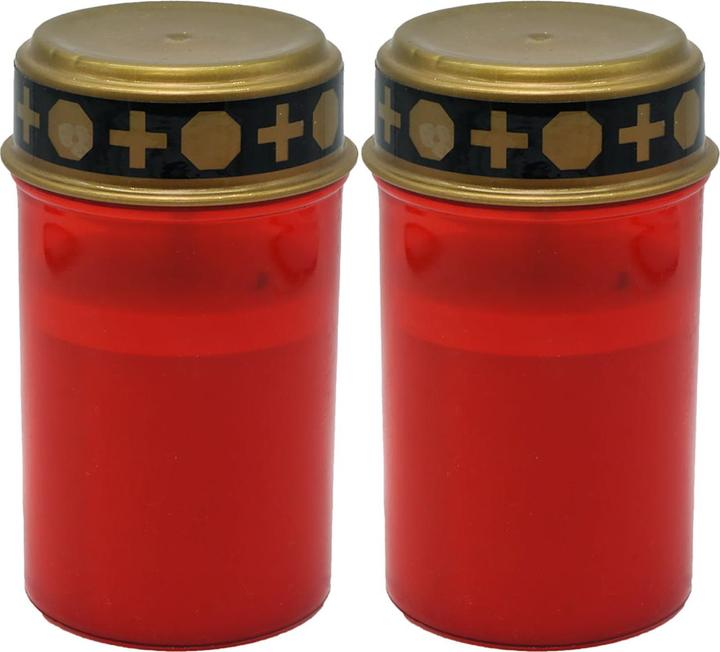 Actual product image Top ten Set of 2 LED grave lights, battery-operated (2 x)