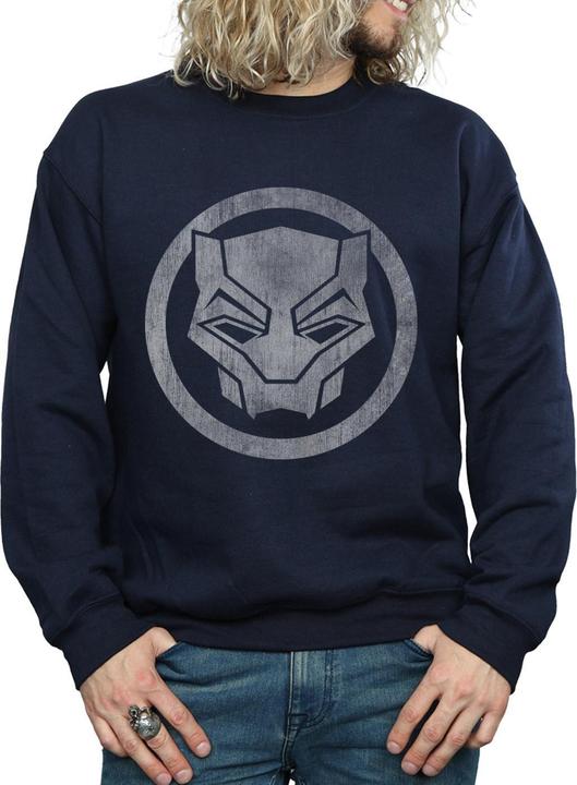 Produktbild Black Panther Distressed Icon Baumwolle Sweatshirt (M)