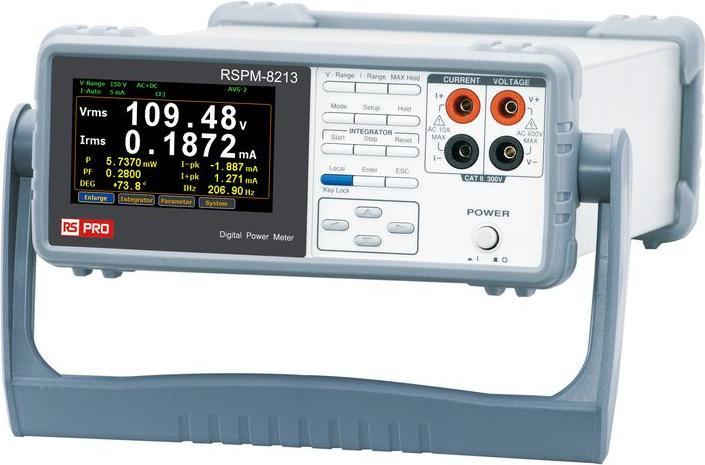 Produktbild Rs Pro Leistungsmessgerät, max. > 6kW 300 V dc, 600V dc, 20 A ac, 200mA ac