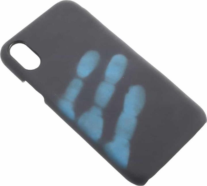 Image du produit Ueli Express iPhone XS / X Clip on Cover thermosensible noir bleu (Apple iPhone XS, Apple iPhone X)