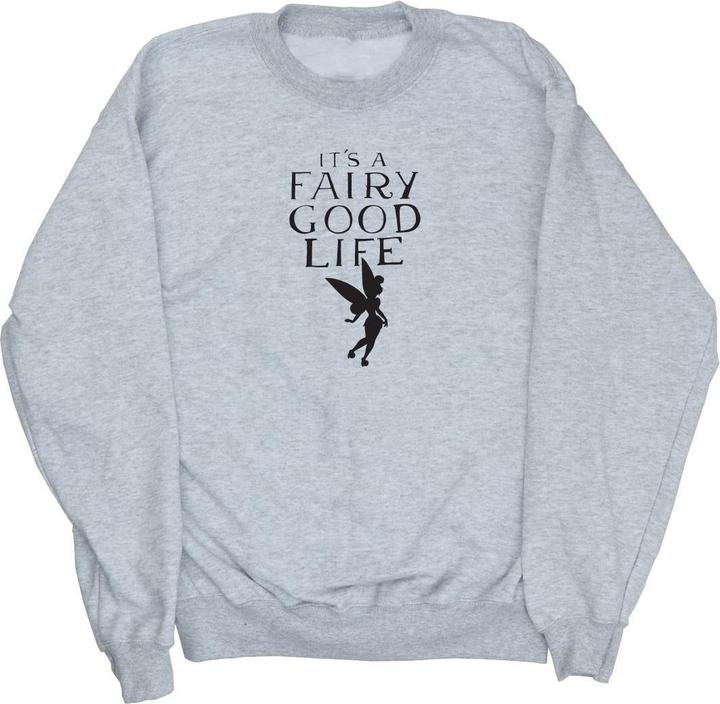 Actual product image Disney Girls Tinkerbell Fairy Good Life Sweatshirt (152, 158)