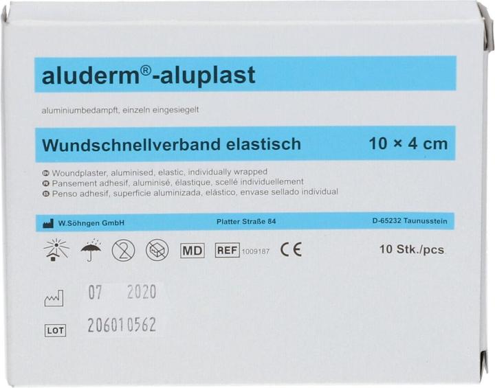 Immagine prodotto Söhngen aluderm medicazione rapida per ferite / cerotto elastico 10x4cm, singolo, 10 pz. (1 x)