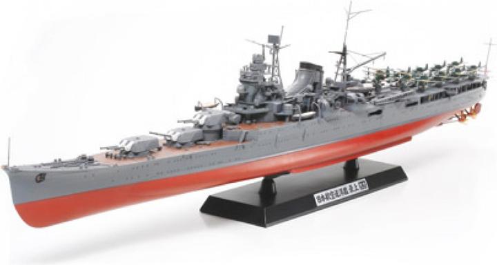 Actual product image Tamiya Mogami 1/350 Aircraft Carrier
