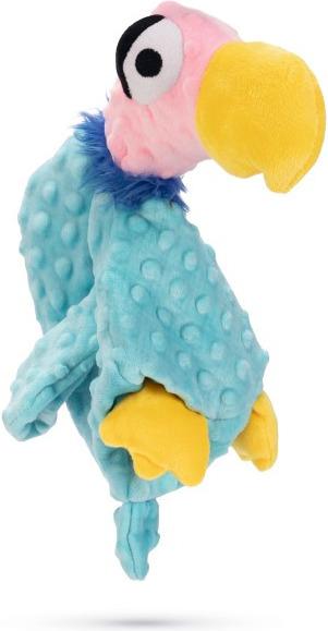 Immagine prodotto Beeztees Giocattoli di peluche Fenicottero Quak, Avvoltoio Rolf e Pappagallo Lor (Cane di peluche)
