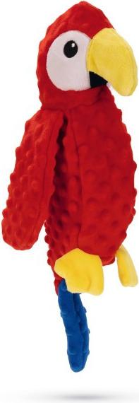 Immagine prodotto Beeztees Giocattoli di peluche Fenicottero Quak, Avvoltoio Rolf e Pappagallo Lor (Cane di peluche)