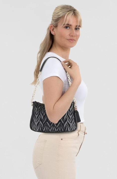 Actual product image Guess Adelard shoulder bag 27 cm