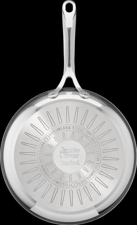 Immagine prodotto Tefal Jamie Oliver Cook's Direct On (28 cm, Padella per friggere, Acciaio inossidabile)