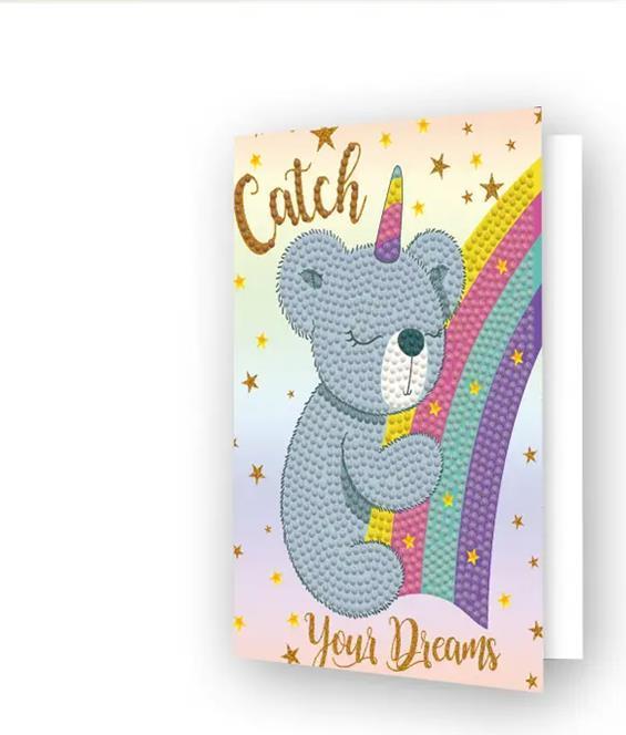 Produktbild Diamond Dotz Greeting Card- Catch your Dreams
