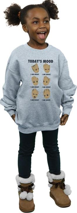 Produktbild Guardians Of The Galaxy Groot Today's Mood Sweatshirt Mädchen (140, 146)