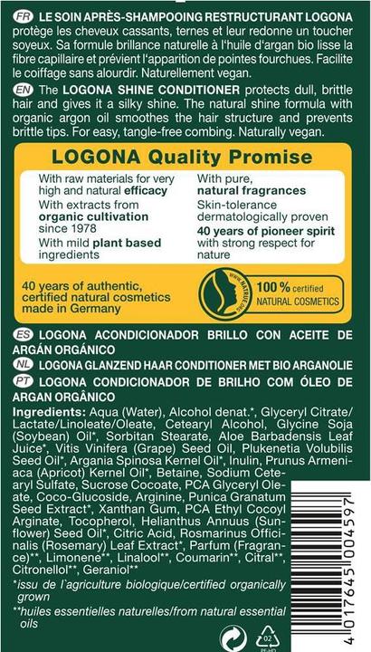 Produktbild Logona Glanz (200 ml)
