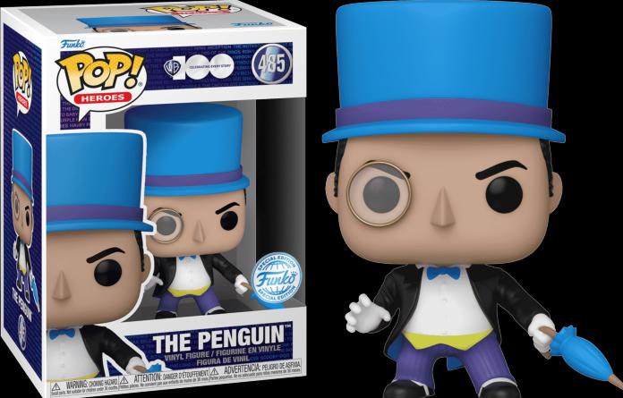Produktbild Funko POP! Heroes Batman 100th Anniversary The Penguin with Umbrella Exclusive