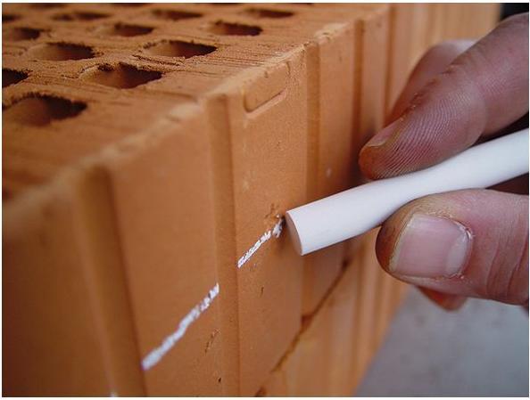 Actual product image Bleispitz Blackboard chalk round (White, 10 x)