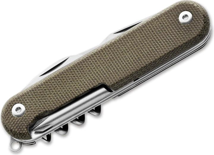 Actual product image MKM Campo 7 MagnaCut Micarta Green (6.70 cm)