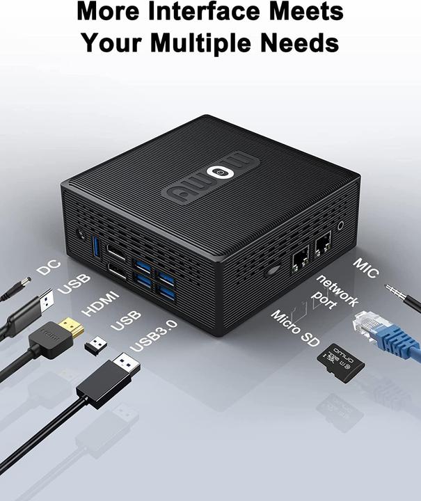 Produktbild Awow Mini PC mit Celeron J3455 Prozessor (Intel Celeron J3455)