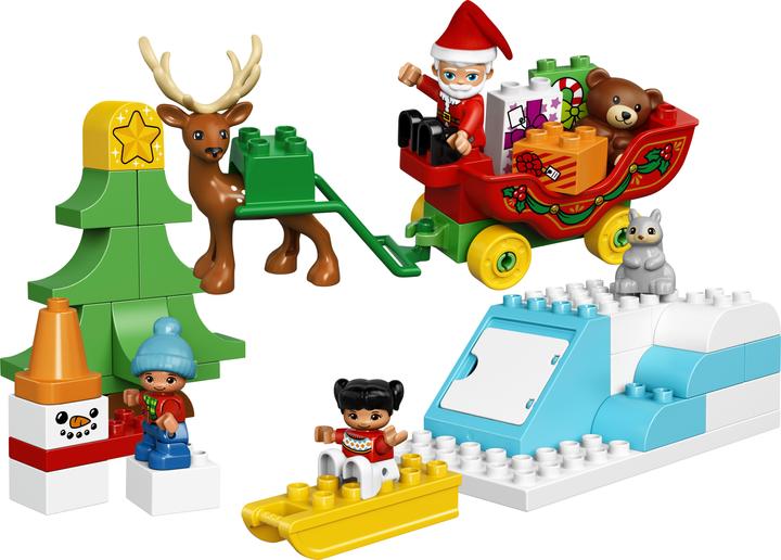 Produktbild LEGO Winterspass mit dem Weihnachtsmann (10837)
