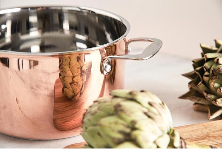 Actual product image Vinga Baron Copper Saucepan (Pot, Copper)