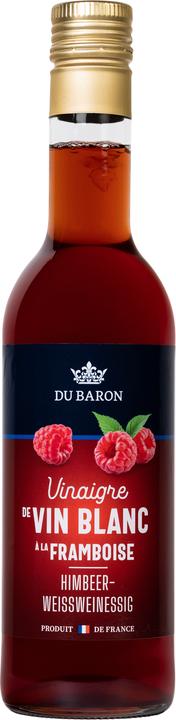 DU BARON Raspberry white wine vinegar 6° (500 ml)