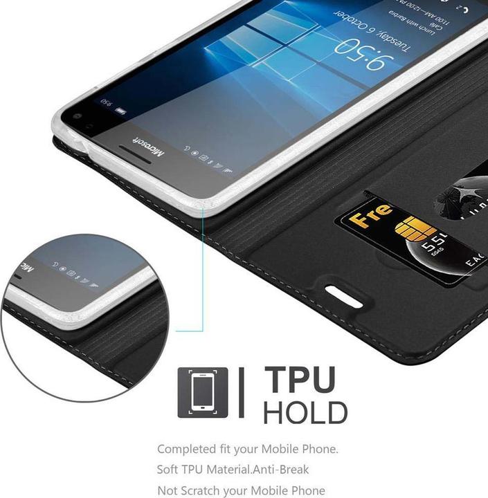 Image du produit Cadorabo Book Classy Style Cover (Microsoft Lumia 950 XL)
