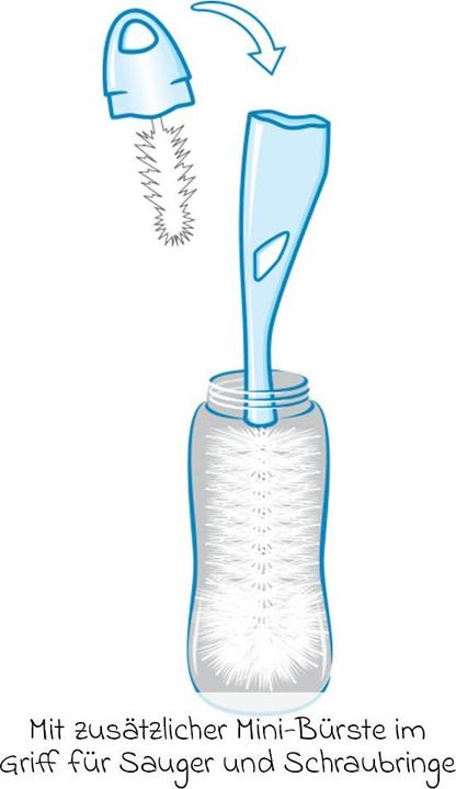 Produktbild NUK Flaschenbürste 2in1 10256505