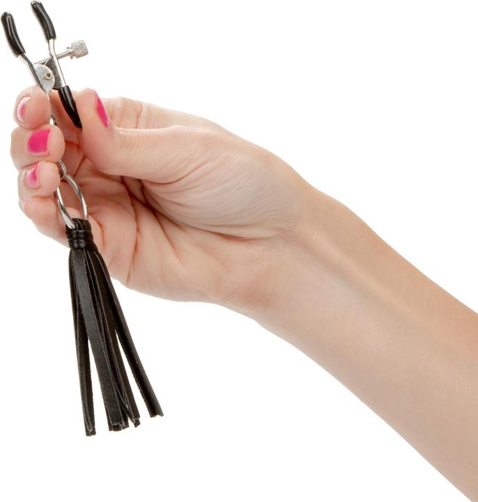 Actual product image CalExotics Playful Tassels Nipple Clamps