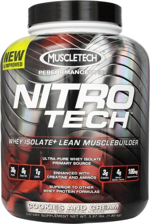 Produktbild Muscle Tech Nitro Tech Performance (Vanille, 1 Stk., 1800 g)