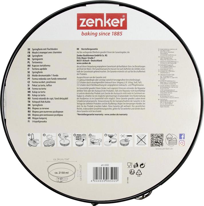 Actual product image Zenker Black Metallic (24 cm)