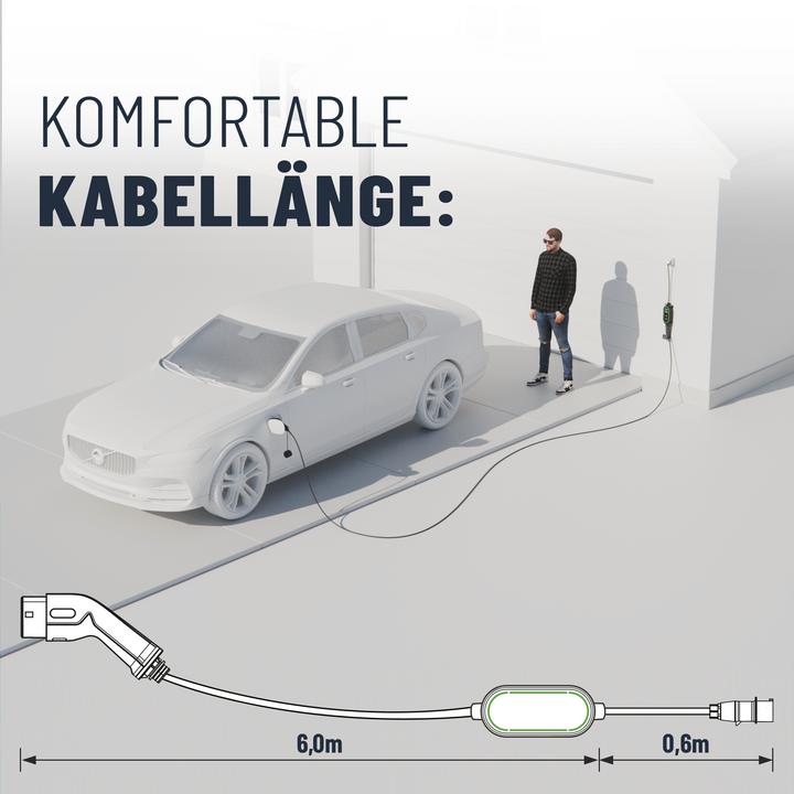 Immagine prodotto Absina Typ 2 Ladekabel CEE (11 kW, 16 A, 6.40 m)