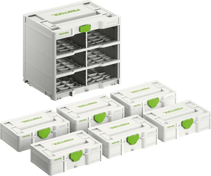 Immagine prodotto Festool Systainer³ Rack SYS3-RK/6 M 337 set (6 pezzi)