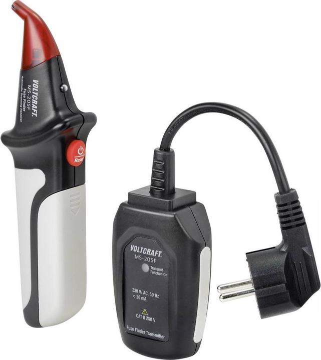 Actual product image Voltcraft MS-20SF fuse finder, fuse locator, 230 V/AC, CAT II, safety plug (CAT II 250V)