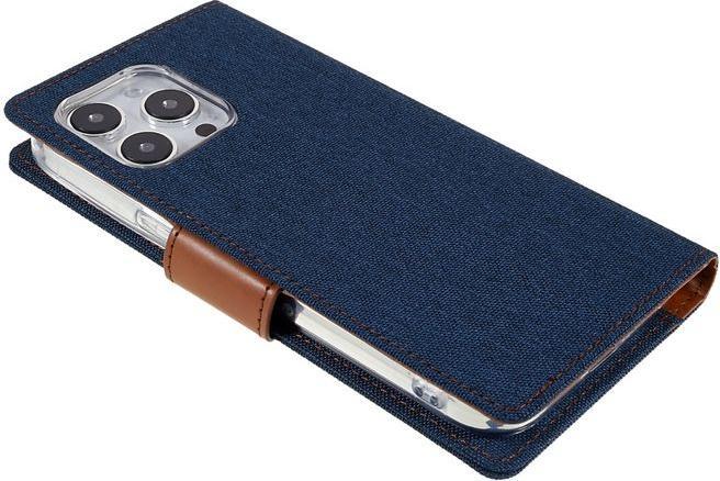 Actual product image Goospery Canvas Diary Series (Apple iPhone 14 Pro)