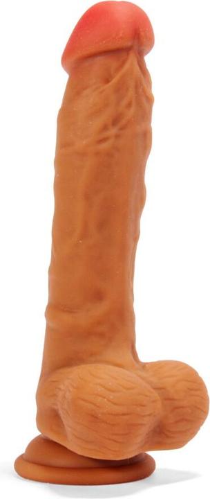 Actual product image Wicked X-MEN 8.4 Inch Dual Layered Dildo Brown