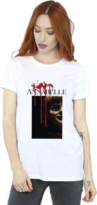 Actual product image Universal Textiles Womens/Ladies Peep Poster Cotton Boyfriend T-Shirt (M)