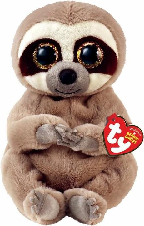 Actual product image Ty Beanie Babies Silas Sloth 15cm (0.80 cm)