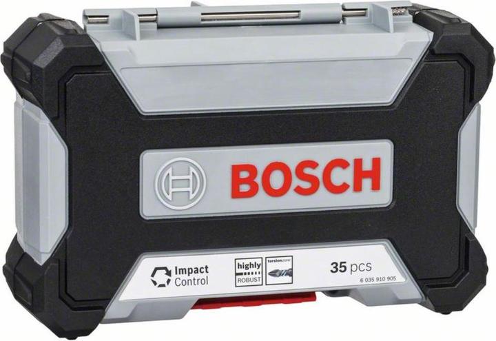 Immagine prodotto Bosch Professional Zubehör Set di punte da trapano multistrato e cacciavite a percussione Pick and Click (Croce Phillips PH M2, Presa esagonale TX M20, Esagono incassato TX M25, Croce Phillips PH M1, Esagono cavo TX M15, Croce Pozidriv PZ M3, Presa esagonale TX M30, Croce Phillips PH M3, Croce Pozidriv PZ M2, Esagono incassato TX M40)