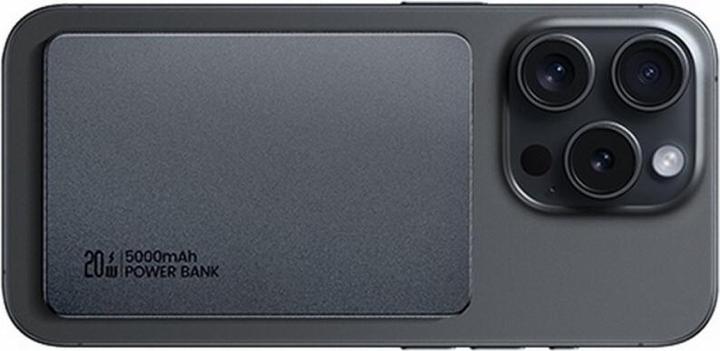 Image du produit Usams Powerbank indukcyjny 5000mAh 20W PD Fast Charge titanium CY Series 5KCD23102 (US-CD (5000 mAh, 20 W)