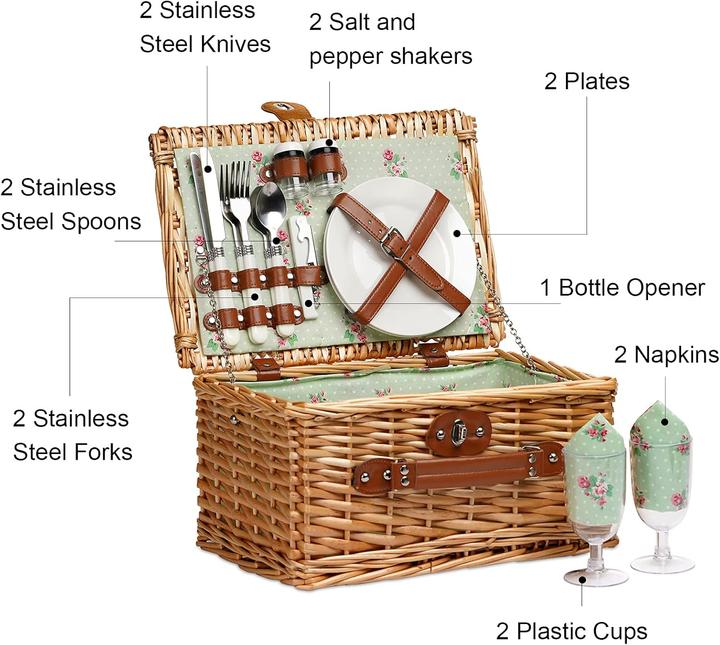 Immagine prodotto Zormy Picknickkorb für 2 Personen
