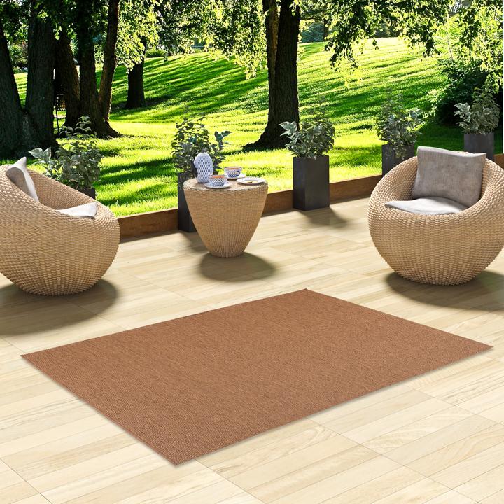 Immagine prodotto Pergamon Tappeto per interni ed esterni Flatweave Valencia Mix (80 x 150 cm)