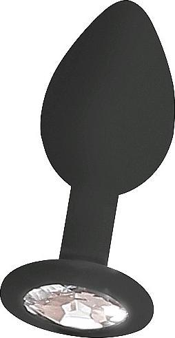 Produktbild Ouch! Silicone Butt Plug with Removable Jewel