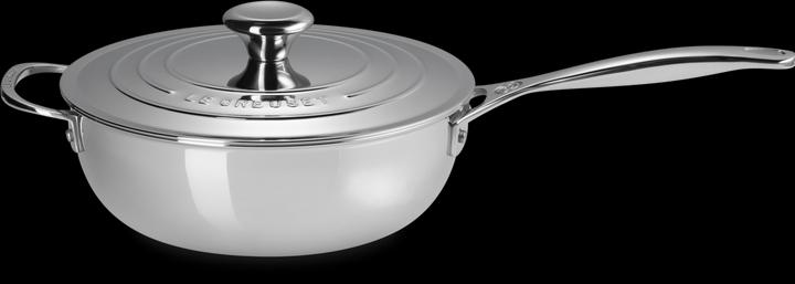 Actual product image Le Creuset 3-ply Plus (24 cm, Frying pan, Stainless steel)