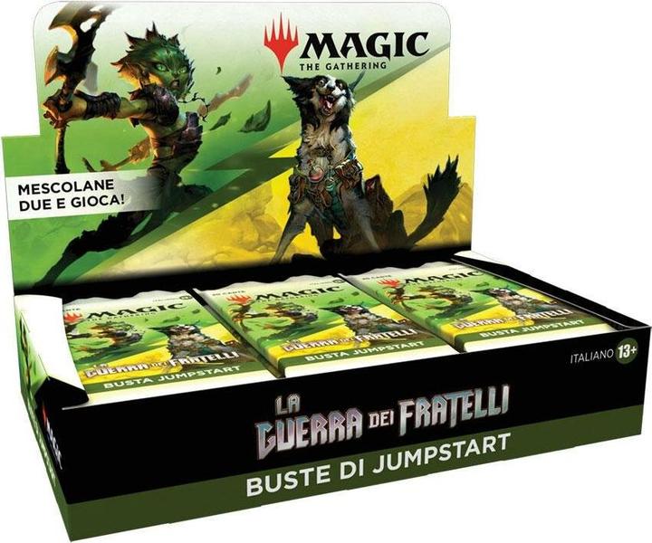 Magic the Gathering La Guerra dei Fratelli présentoir boosters Jumpstart (18) *ITALIEN* (Italien, Pack de boosters)