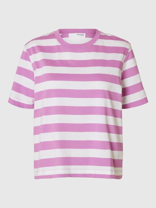 Actual product image Selected Femme Striped T-Shirt (XL)
