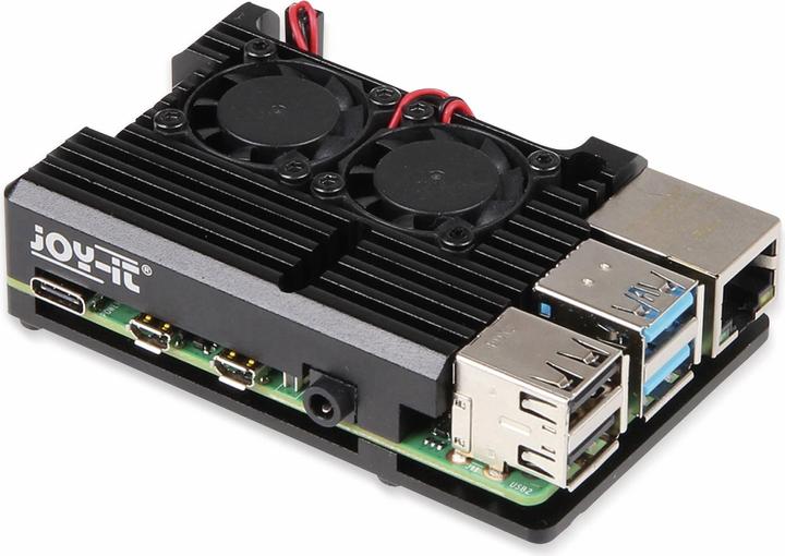 Produktbild Joy-it Armor Case Block Active für Raspberry Pi 4
