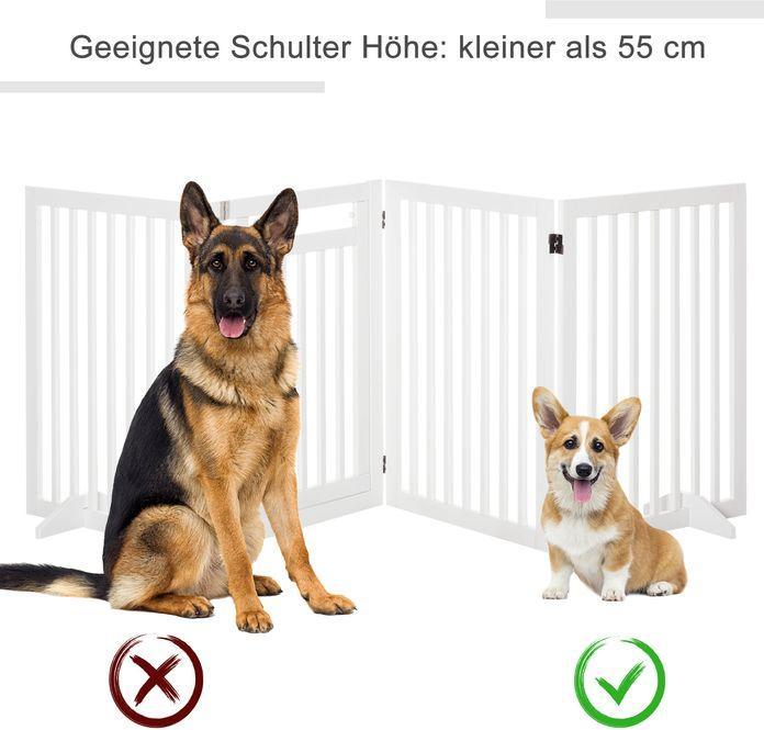 Image du produit Swisshandel24 Barrière d'escalier sans perçage Barrière de sécurité pliable Barrière de sécurité 4 pièces