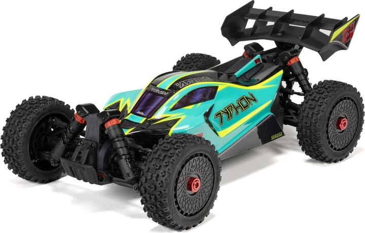 Actual product image Arrma Buggy TYPHON BLX 223S Grün ARTR, 1:8 (ARR Almost Ready to Run)
