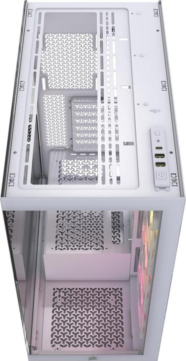 Productafbeelding Corsair Kast iCUE 3500X RGB Midi TG wit BTF+ZERO (E-ATX)