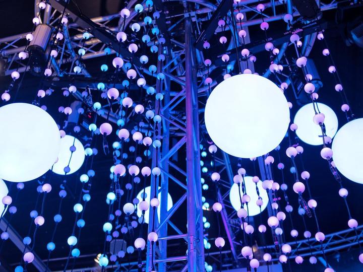 Produktbild Eurolite LED Space Ball 35 MK3 + HST-500