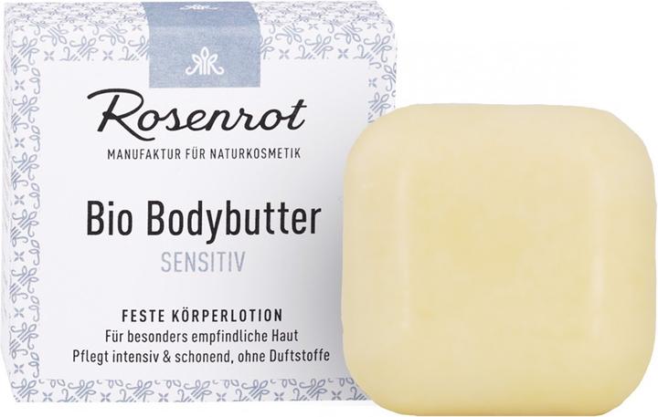 Produktbild Rosenrot Feste Bodybutter SENSITIV (Körpercreme)