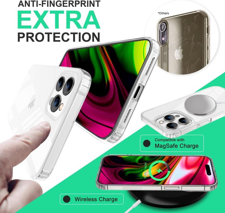Produktbild Nalia Klare Transparente Hybrid Hülle (Apple iPhone 14 Pro)