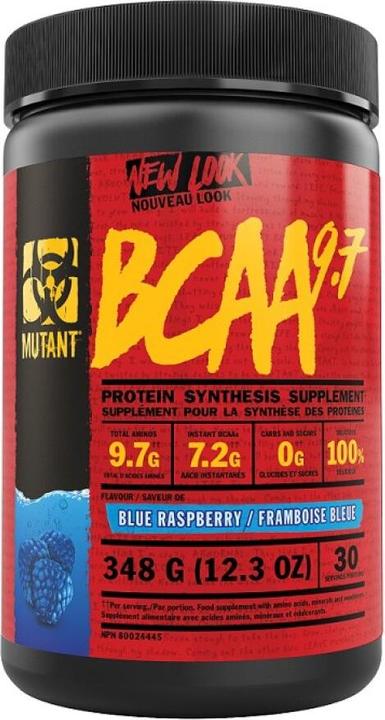 Actual product image Mutant Bcaa (Raspberry, 1 pcs., 348 g)