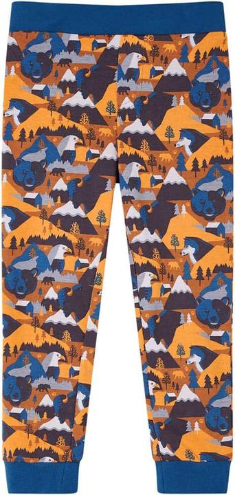 Image du produit VidaXL Pyjama enfant manches longues Cognac 140,Matière : 100 (140)